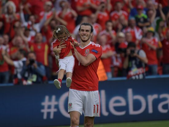 Football. UEFA Euro 2016. Wales vs. Northern Ireland