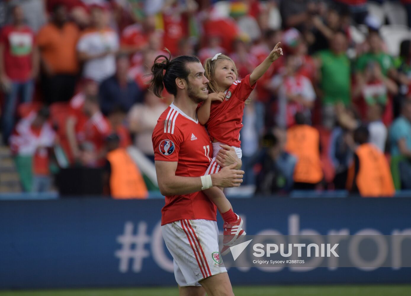 Football. UEFA Euro 2016. Wales vs. Northern Ireland