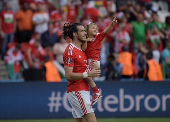 Football. UEFA Euro 2016. Wales vs. Northern Ireland