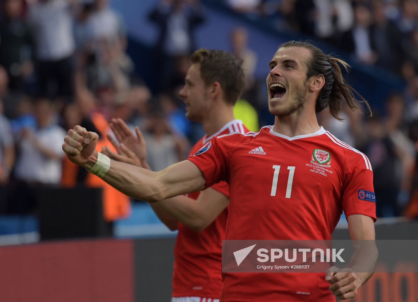 Football. UEFA Euro 2016. Wales vs. Northern Ireland