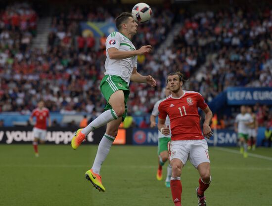 Football. UEFA Euro 2016. Wales vs. Northern Ireland