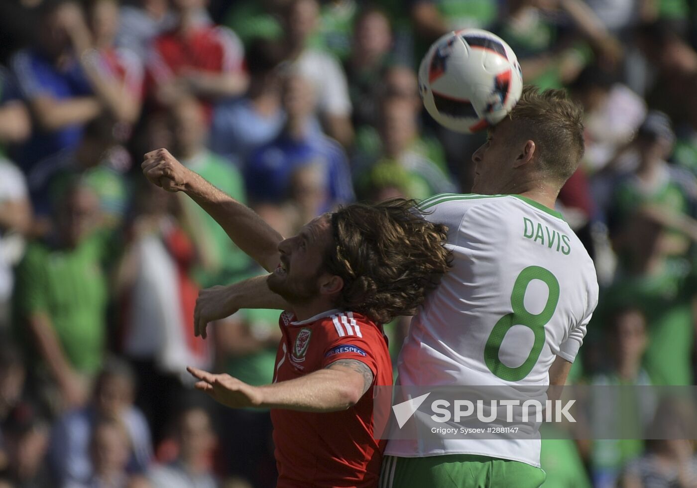 Football. UEFA Euro 2016. Wales vs. Northern Ireland