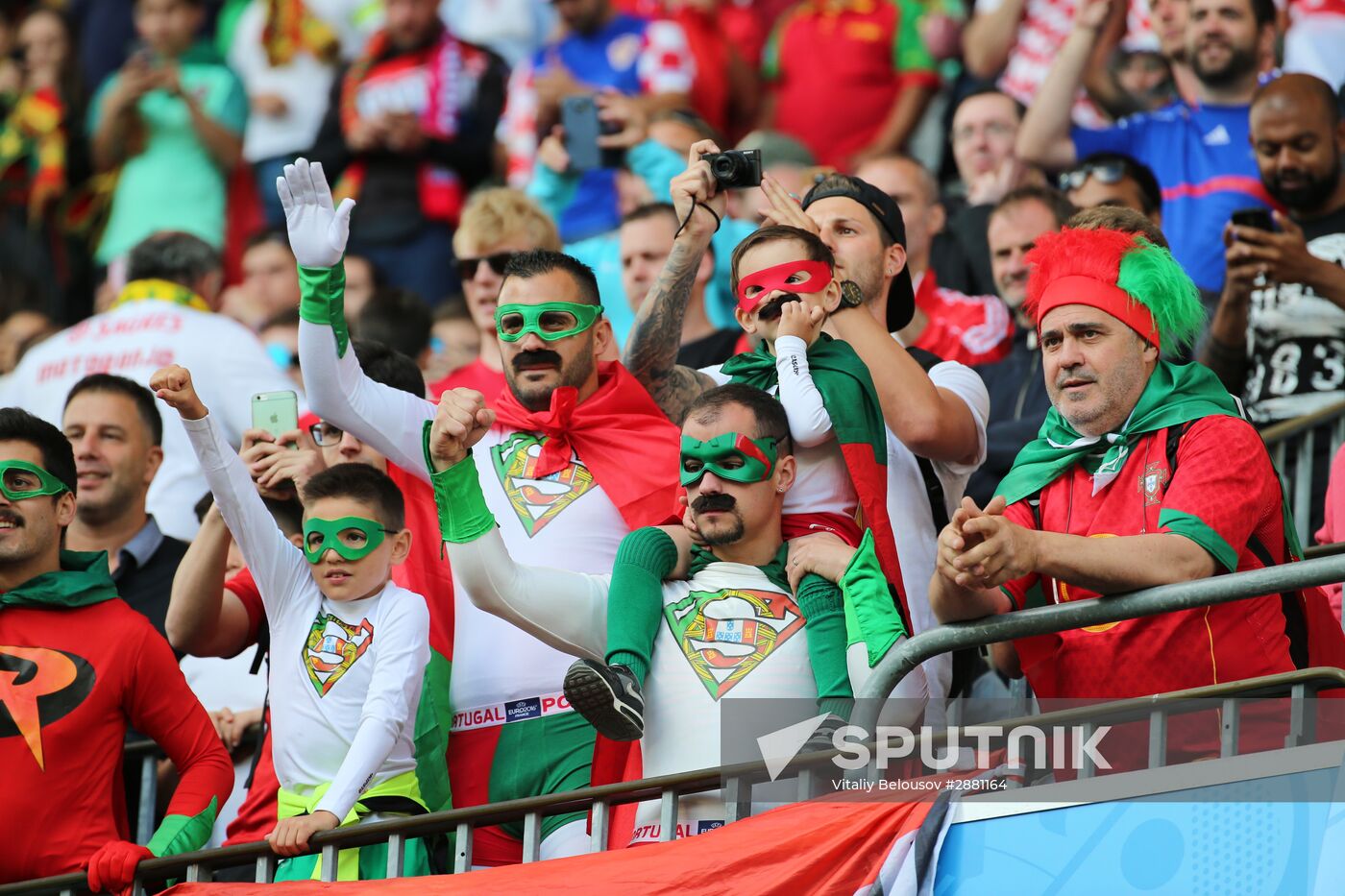 Football. UEFA Euro 2016. Croatia vs. Portugal