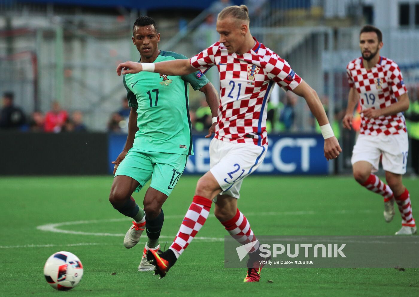 Football. UEFA Euro 2016. Croatia vs. Portugal