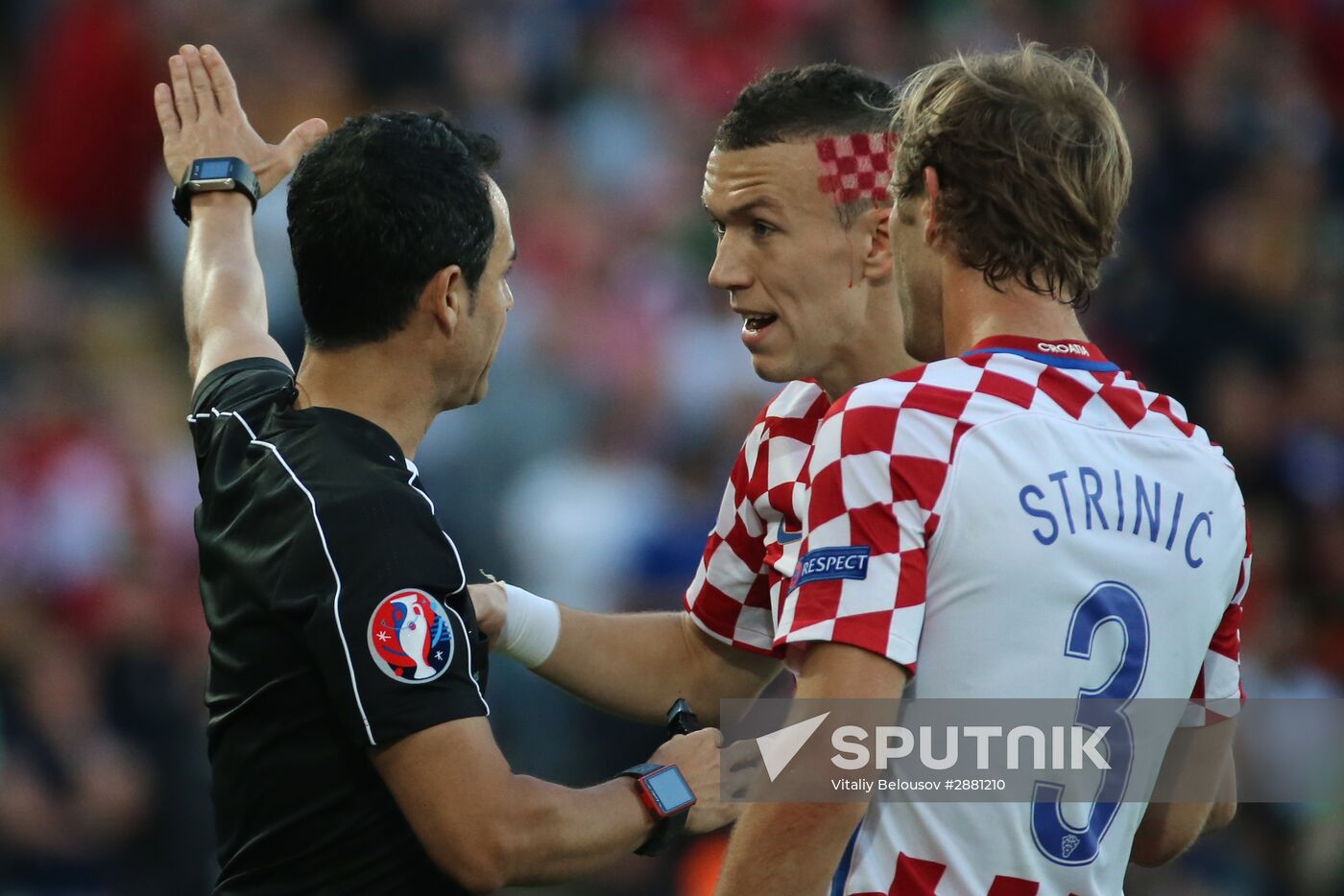 Football. UEFA Euro 2016. Croatia vs. Portugal