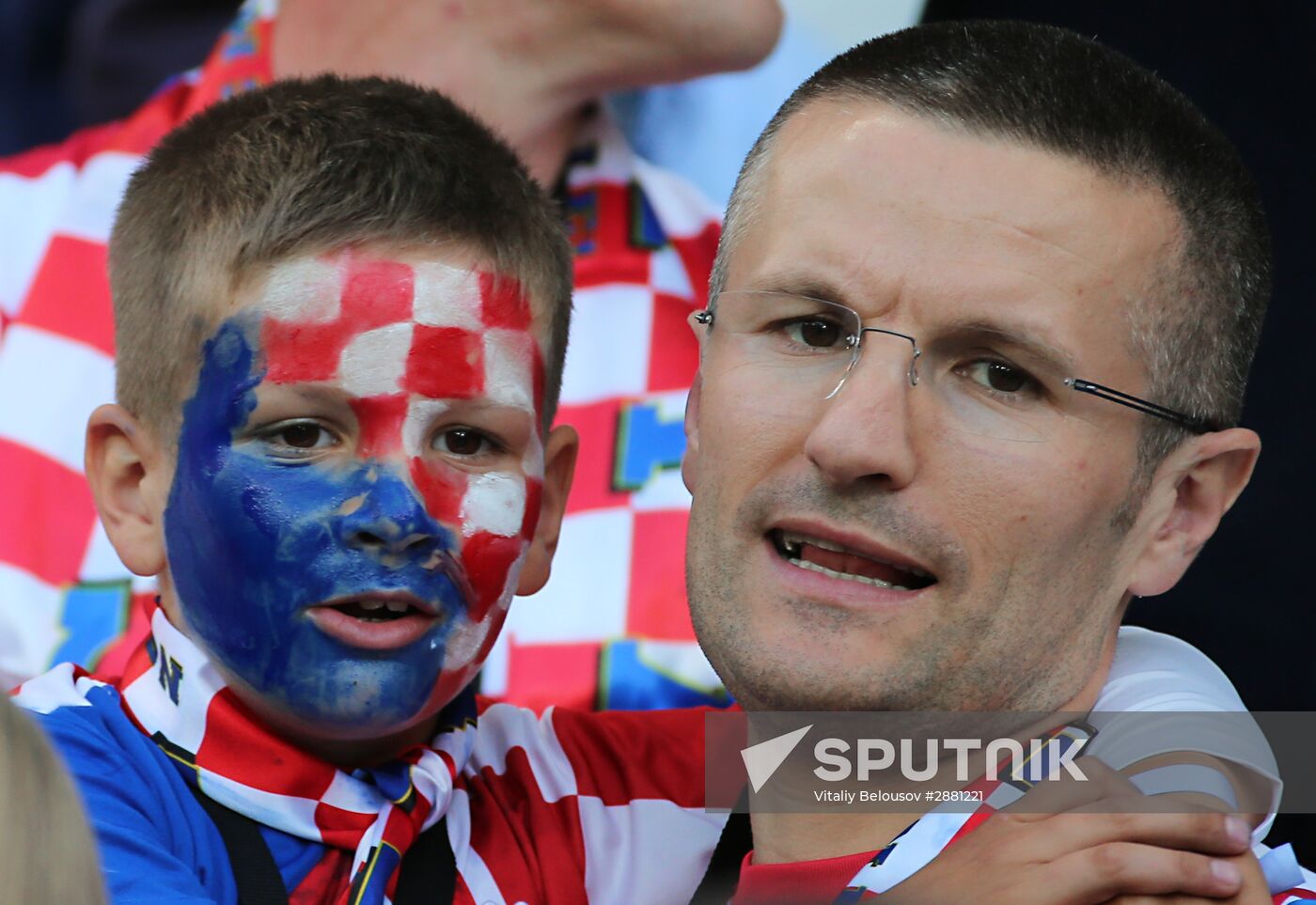 Football. UEFA Euro 2016. Croatia vs. Portugal