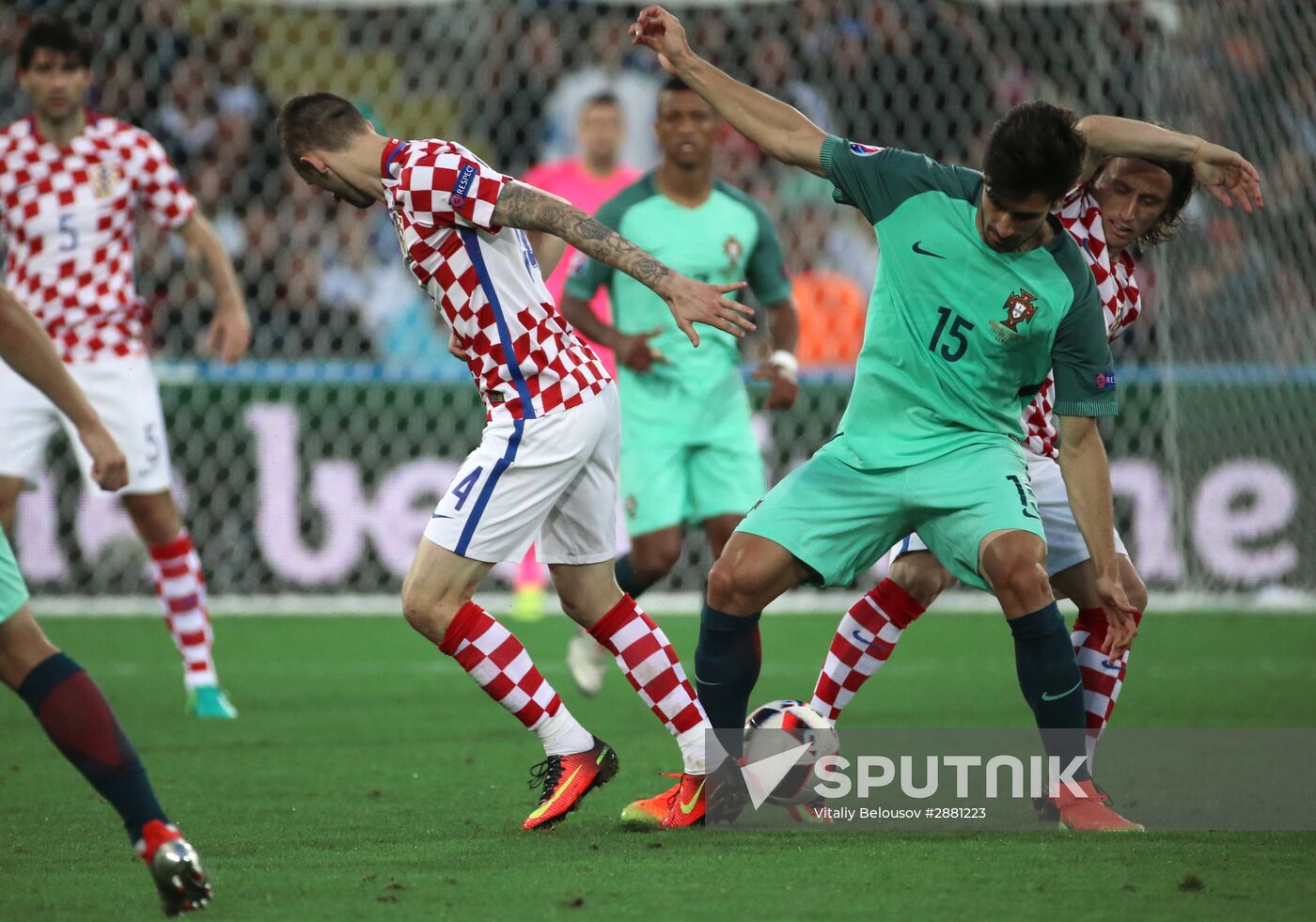 Football. UEFA Euro 2016. Croatia vs. Portugal