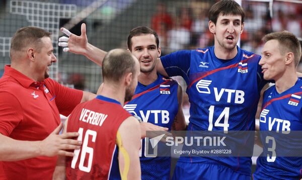 FIVB Volleyball World League 2016. Men. Poland vs. Russia