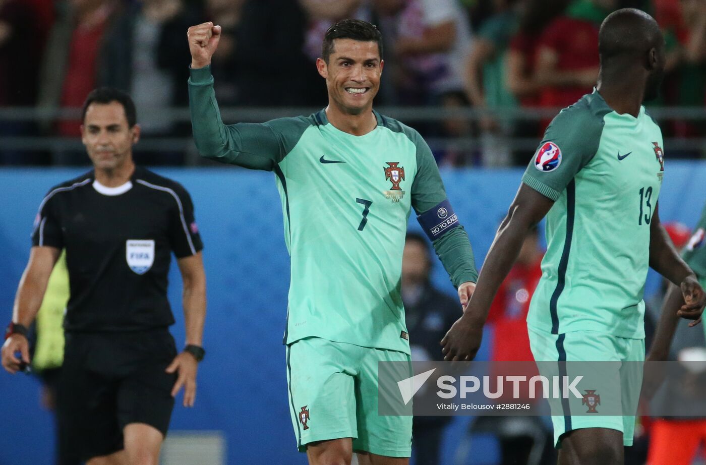 Football. UEFA Euro 2016. Croatia vs. Portugal