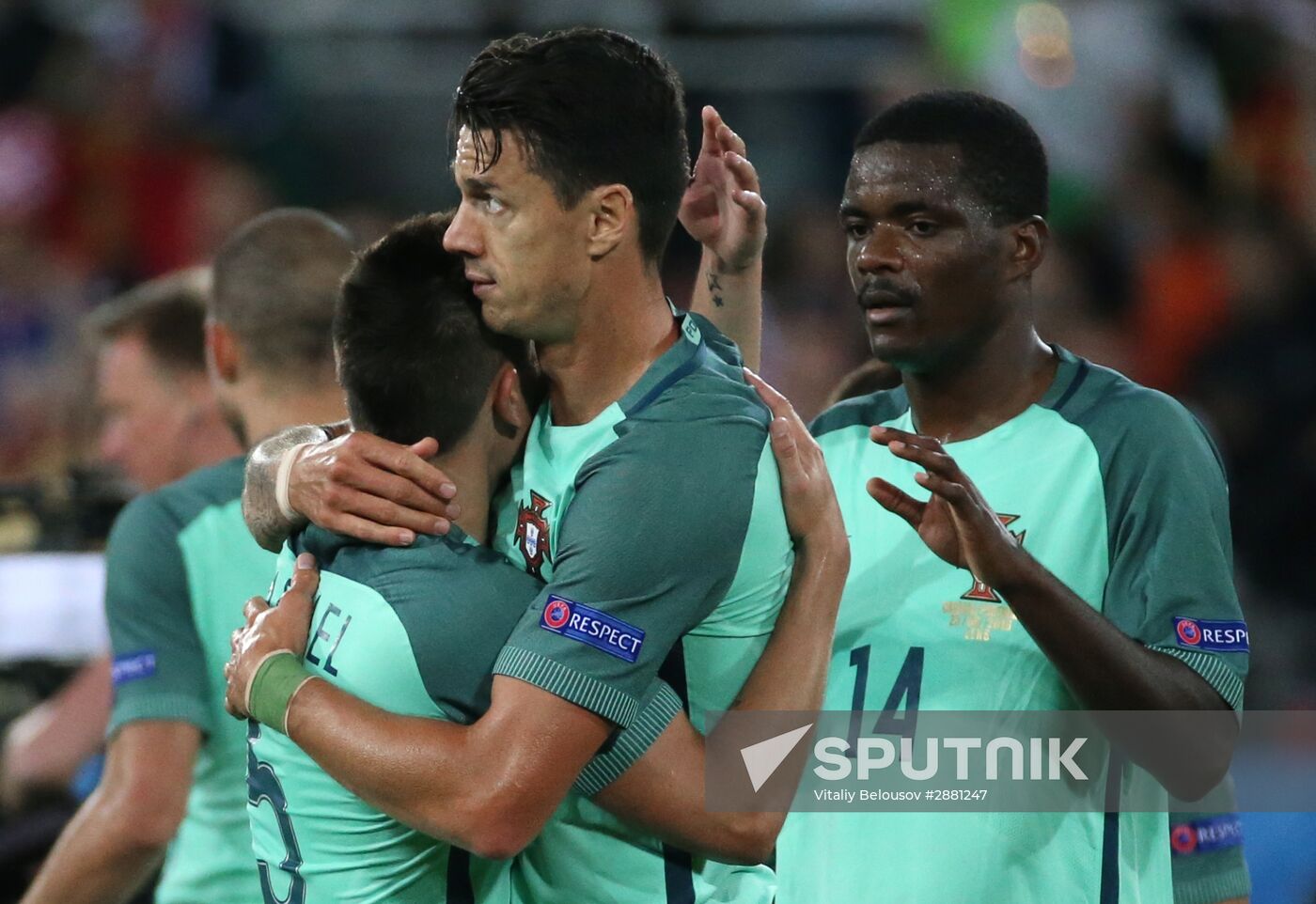 Football. UEFA Euro 2016. Croatia vs. Portugal