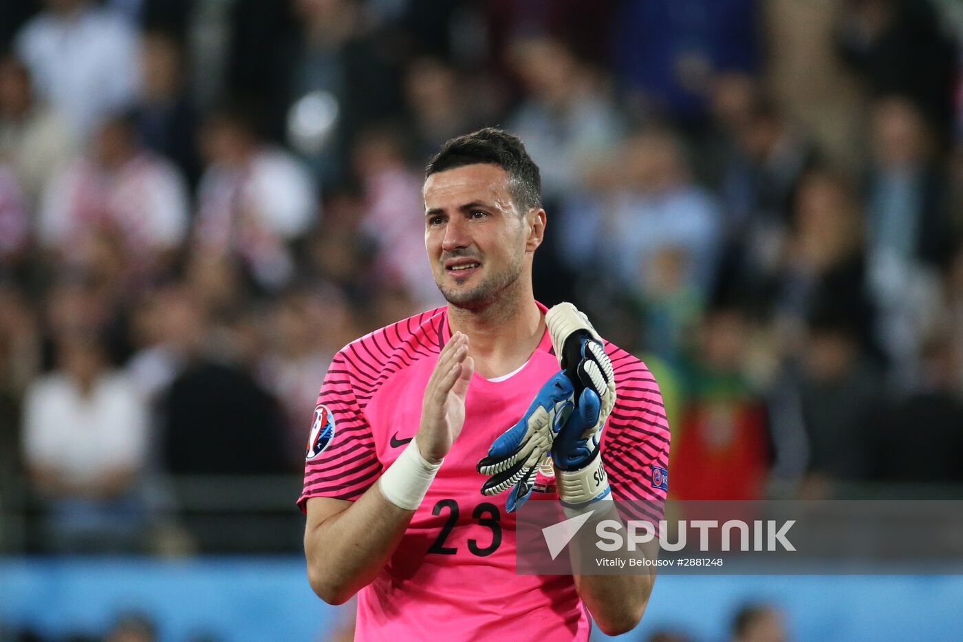 Football. UEFA Euro 2016. Croatia vs. Portugal