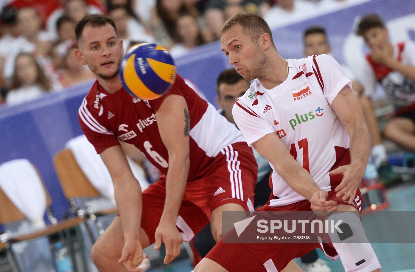 FIVB Volleyball World League 2016. Men. Poland vs. Russia