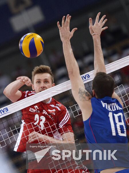 FIVB Volleyball World League 2016. Men. Poland vs. Russia