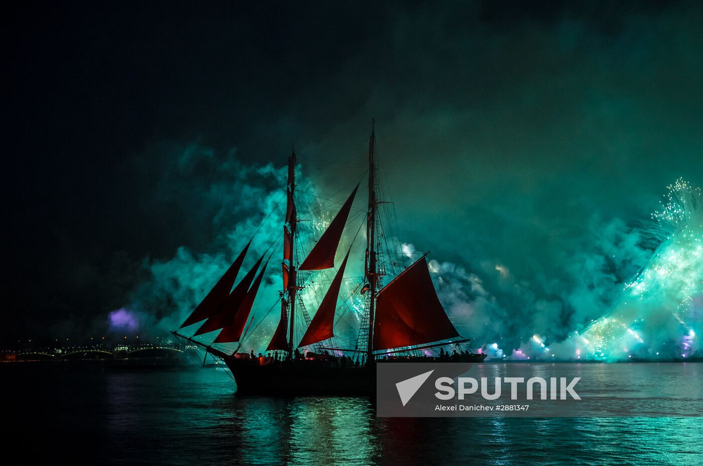 The Scarlet Sails celebration in St. Petersburg