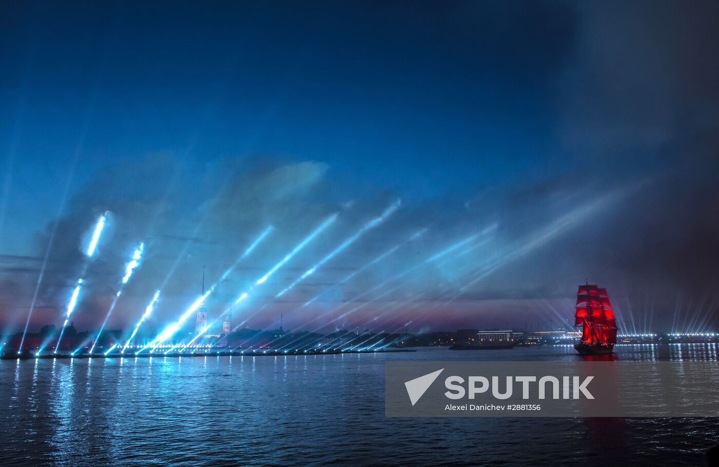 The Scarlet Sails celebration in St. Petersburg