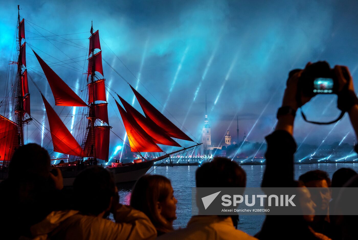 The Scarlet Sails celebration in St. Petersburg