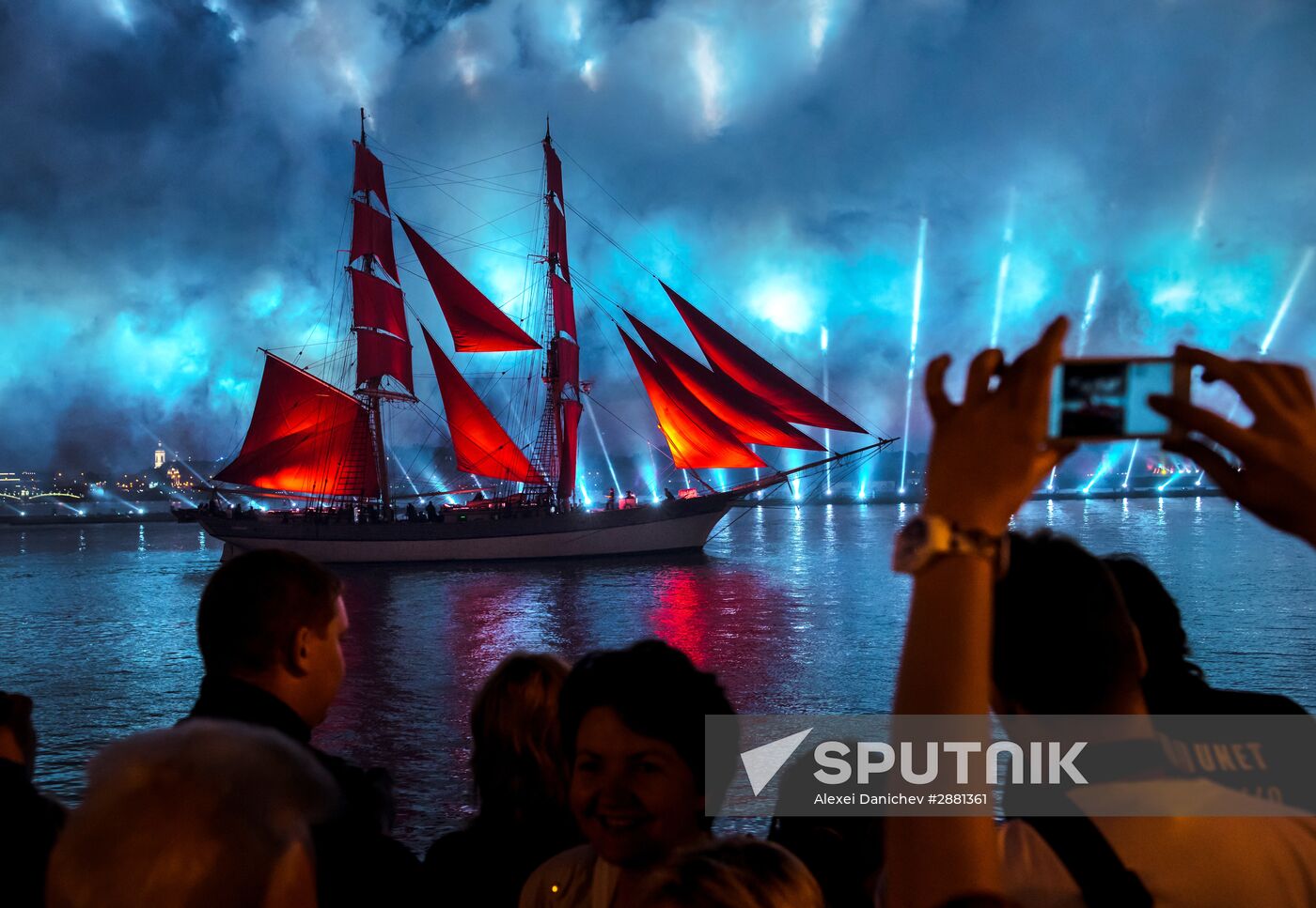 The Scarlet Sails celebration in St. Petersburg