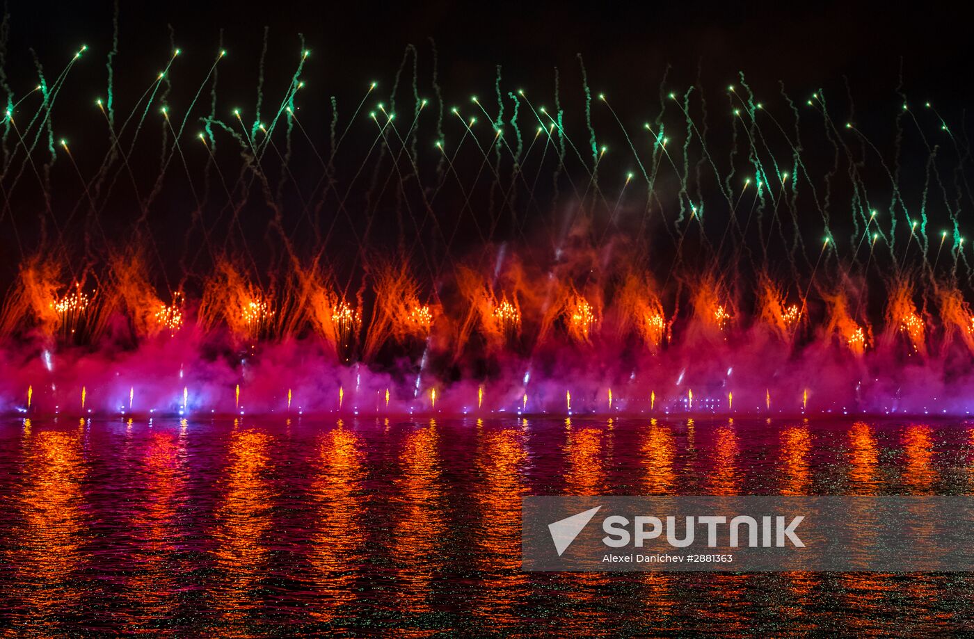 The Scarlet Sails celebration in St. Petersburg