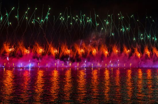 The Scarlet Sails celebration in St. Petersburg