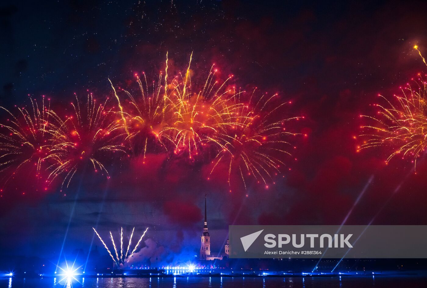 The Scarlet Sails celebration in St. Petersburg