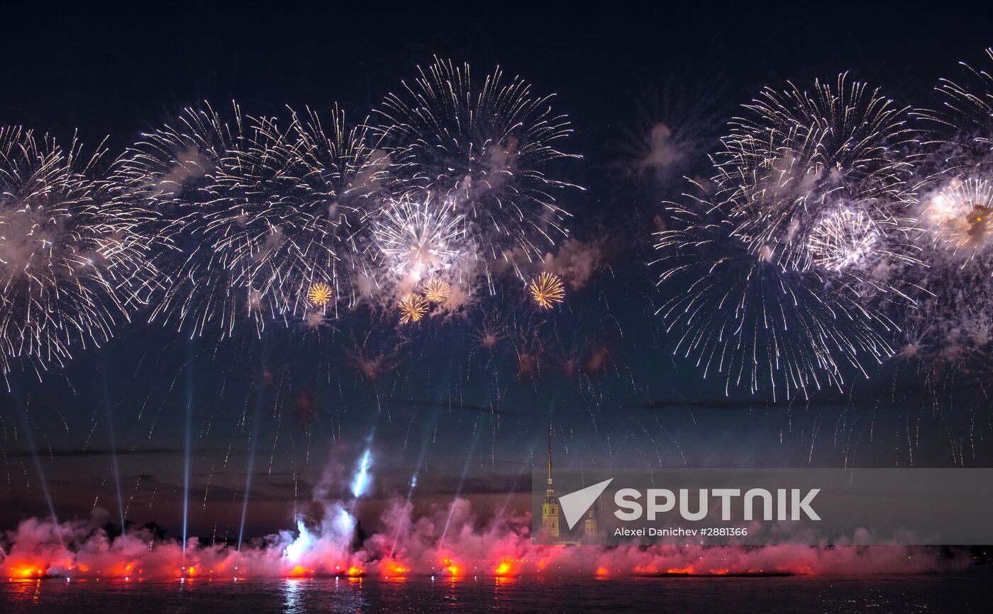 The Scarlet Sails celebration in St. Petersburg