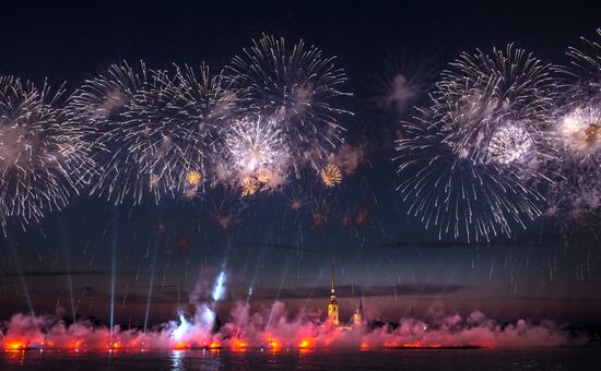 The Scarlet Sails celebration in St. Petersburg
