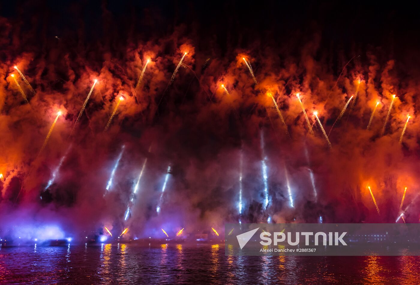 The Scarlet Sails celebration in St. Petersburg