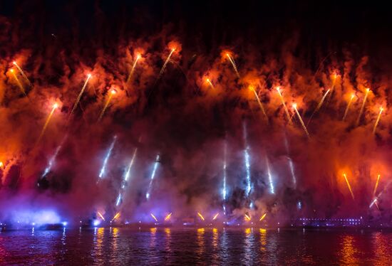 The Scarlet Sails celebration in St. Petersburg