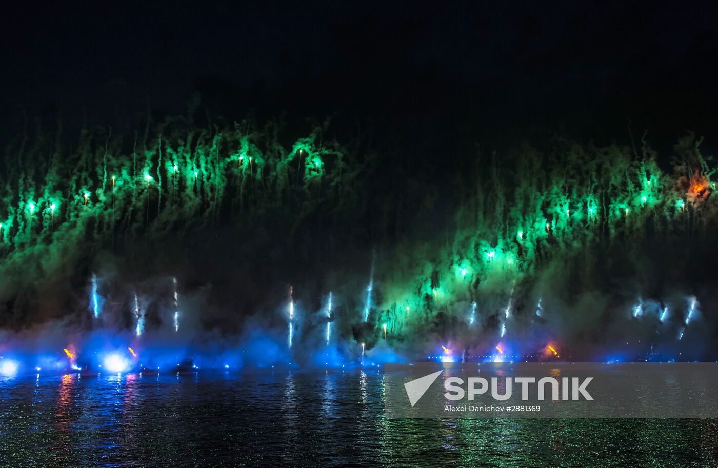 The Scarlet Sails celebration in St. Petersburg