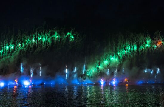 The Scarlet Sails celebration in St. Petersburg
