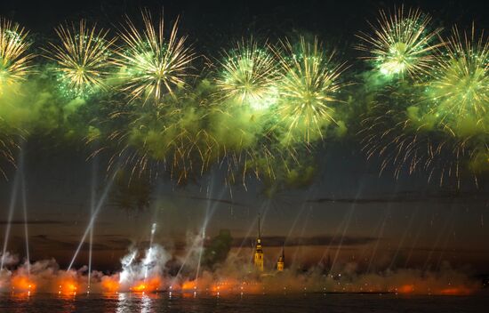 The Scarlet Sails celebration in St. Petersburg