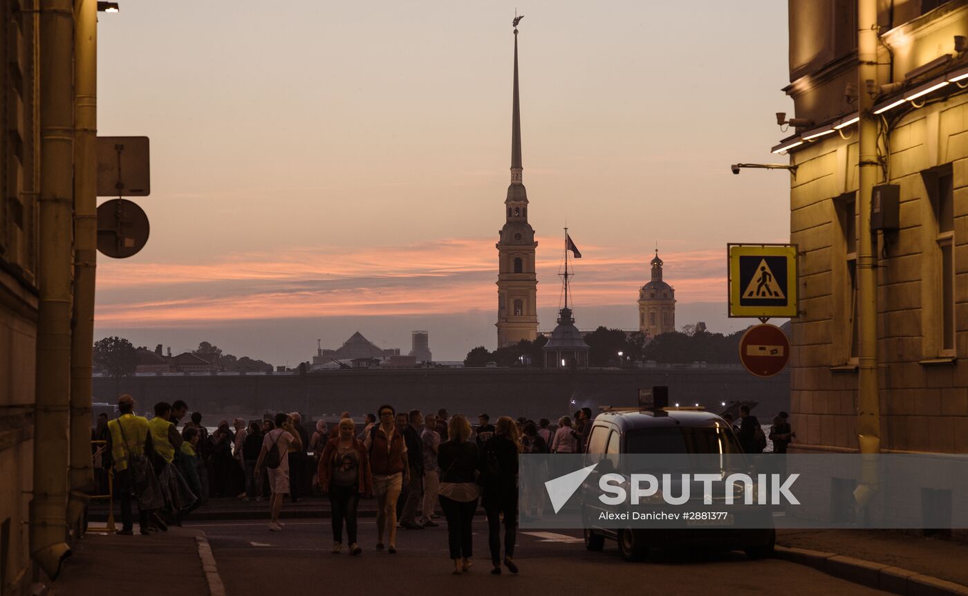 The Scarlet Sails celebration in St. Petersburg