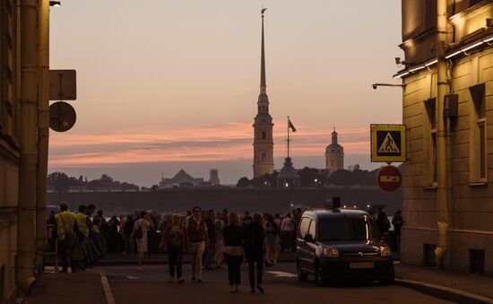 The Scarlet Sails celebration in St. Petersburg
