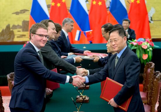 President Vladimir Putin's official visit to People's Republic of China