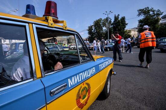 Bosch Moskau Klassik antique car race