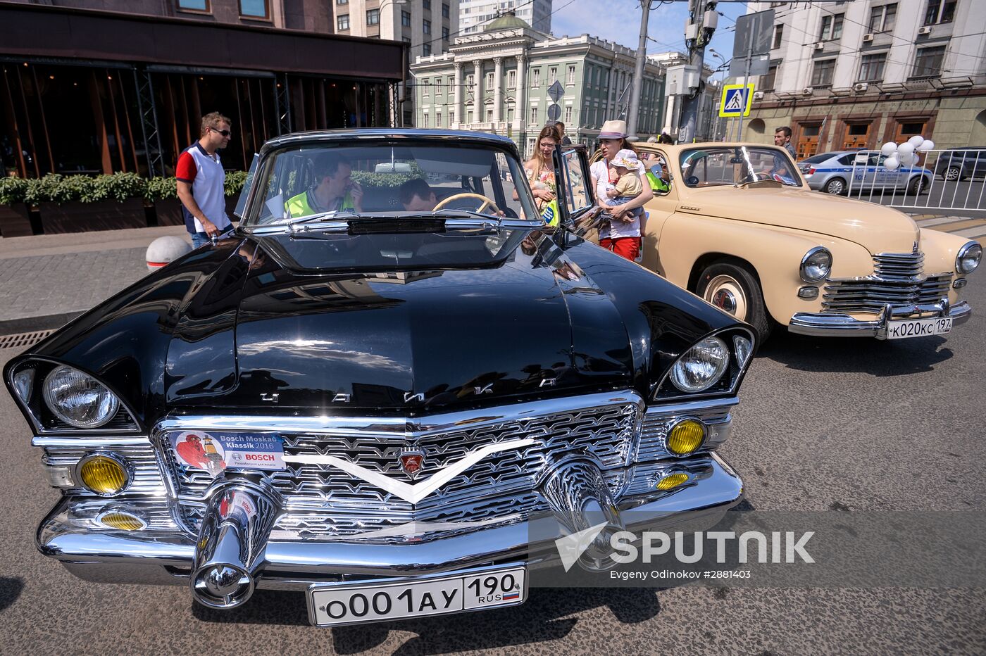 Bosch Moskau Klassik antique car race