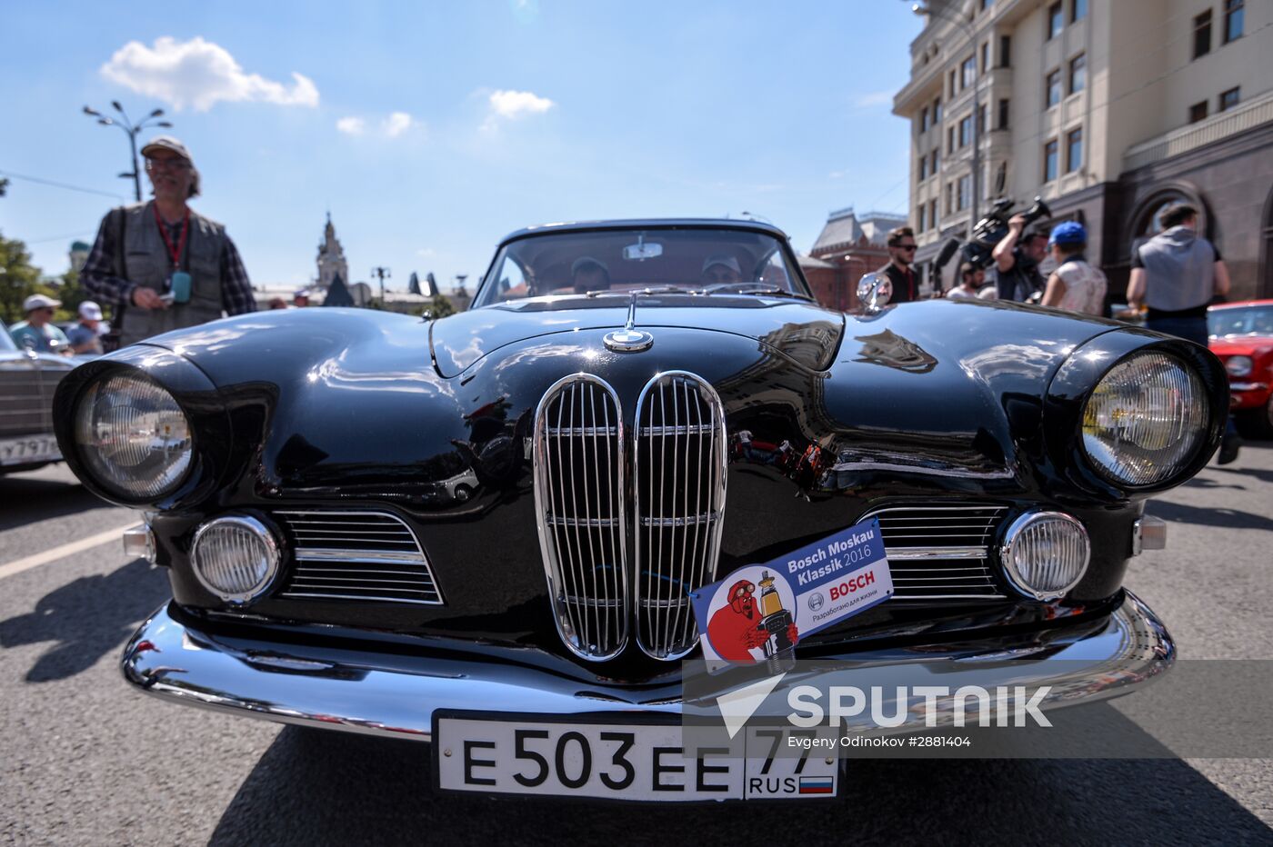 Bosch Moskau Klassik antique car race