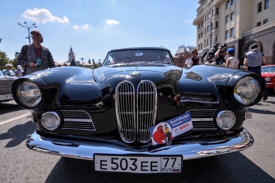 Bosch Moskau Klassik antique car race