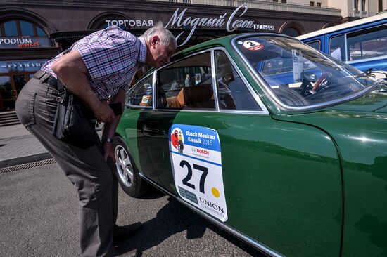 Bosch Moskau Klassik antique car race