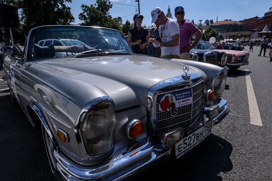 Bosch Moskau Klassik antique car race