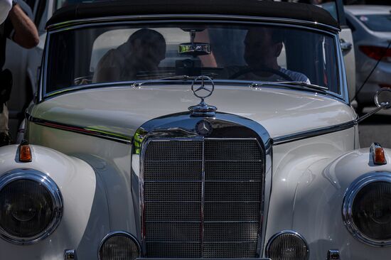 Bosch Moskau Klassik antique car race