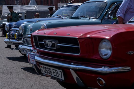 Bosch Moskau Klassik antique car race