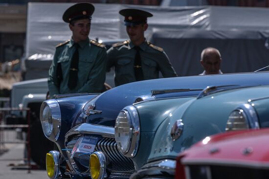 Bosch Moskau Klassik antique car race