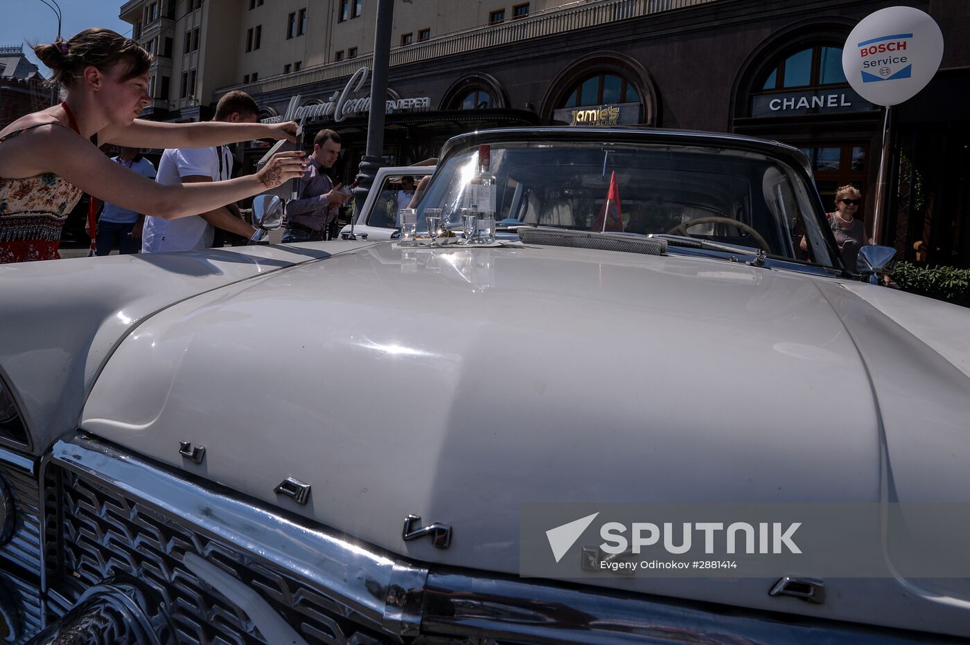 Bosch Moskau Klassik antique car race