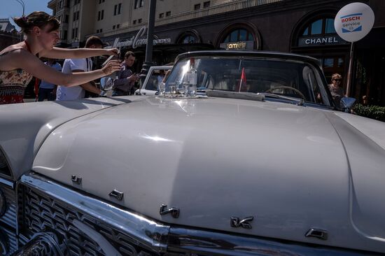 Bosch Moskau Klassik antique car race