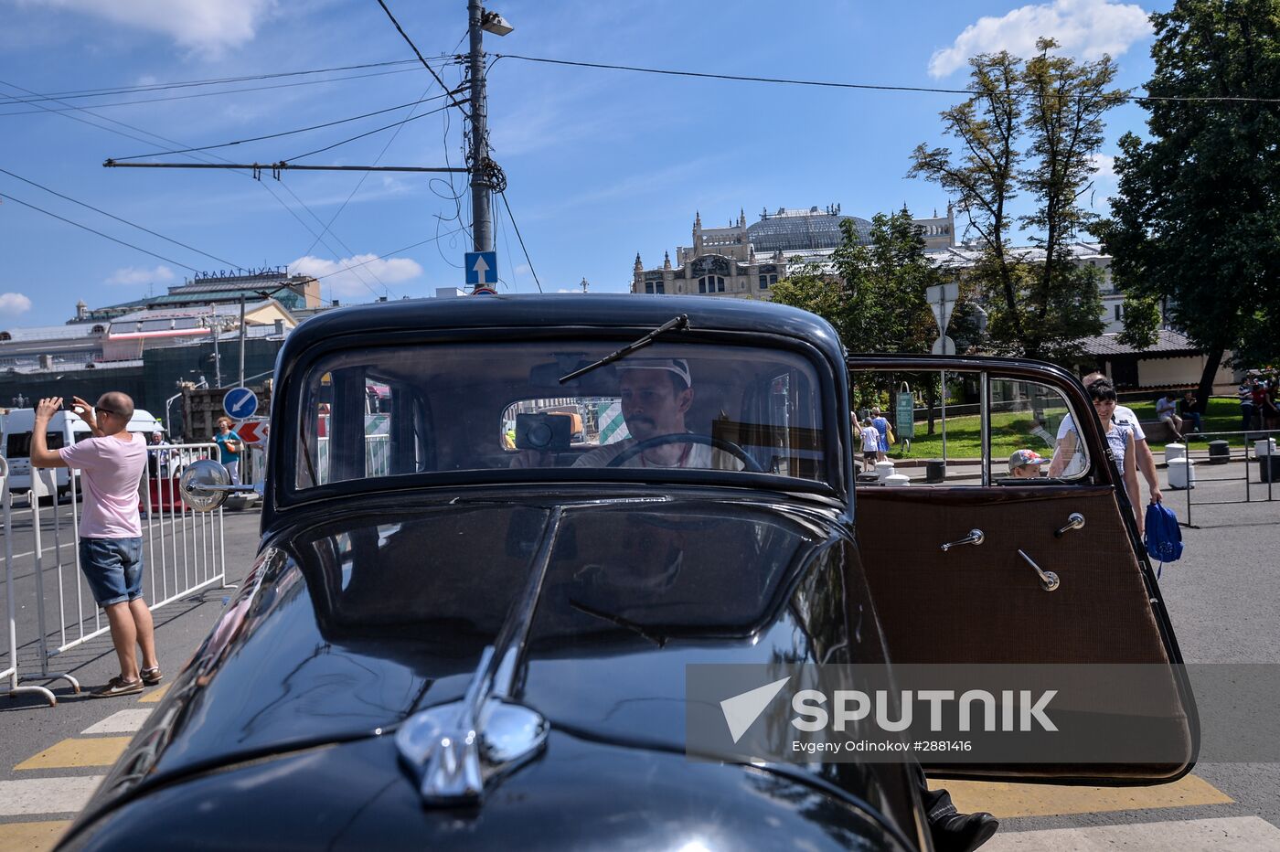 Bosch Moskau Klassik antique car race