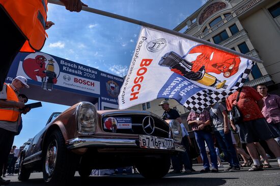 Bosch Moskau Klassik antique car race