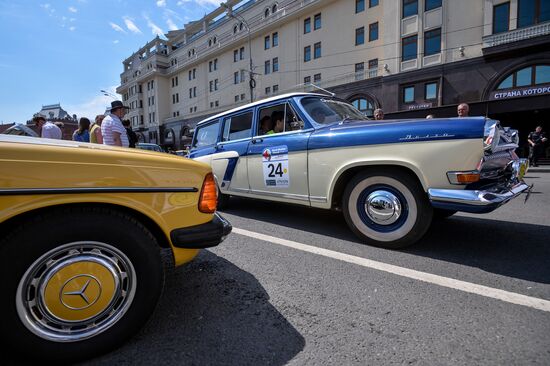 Bosch Moskau Klassik antique car race