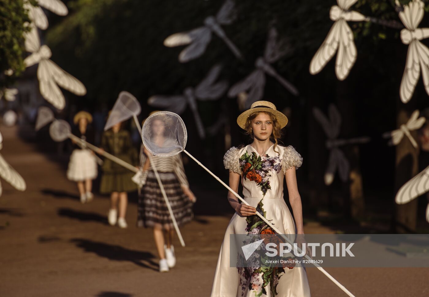 "Tsarskoye Selo. The Russian Style" theatrical fashion show