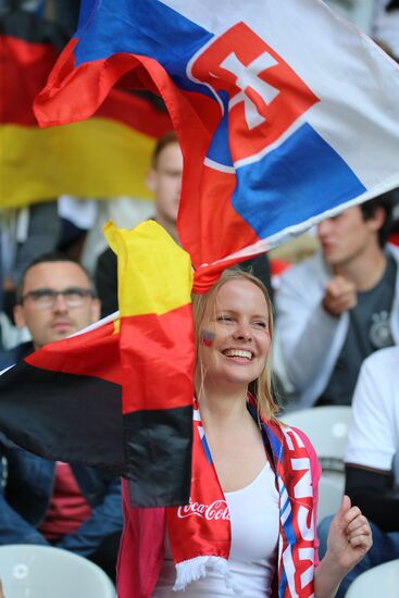 Football. UEFA Euro 2016. Germany vs. Slovakia